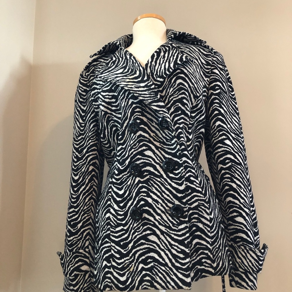 Zebra print jacket (Marisa Christina)